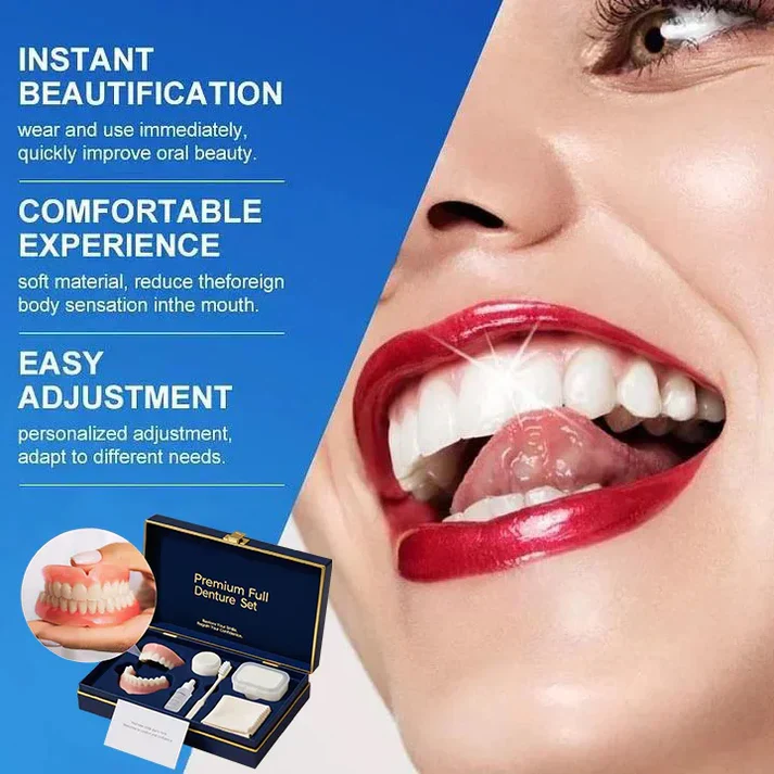 Medical Full Denture with Strong Suctiond🦷