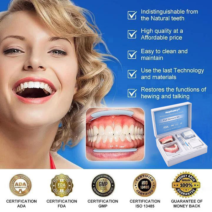 ⭐DarkFairy™ Custom-Fit Dentures ⏰ ENDS TODAY   70% OFF | Smile with Confidence