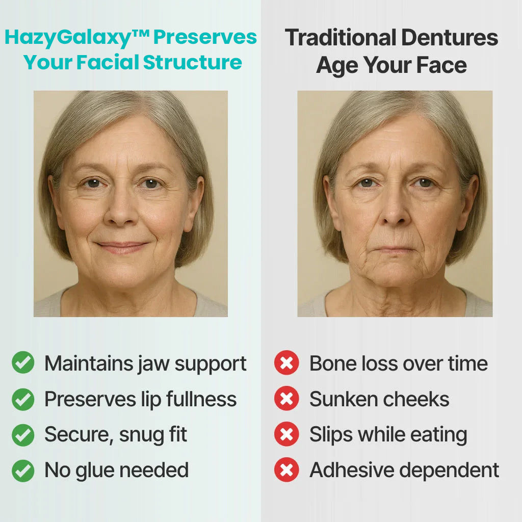 ⭐DarkFairy™ Custom-Fit Dentures ⏰ ENDS TODAY   70% OFF | Smile with Confidence