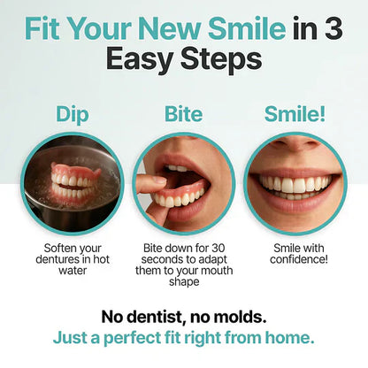 ⭐DarkFairy™ Custom-Fit Dentures ⏰ ENDS TODAY   70% OFF | Smile with Confidence