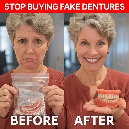 ⭐DarkFairy™ Custom-Fit Dentures ⏰ ENDS TODAY   70% OFF | Smile with Confidence
